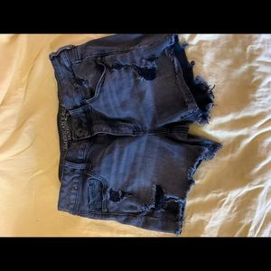 American eagle distressed shorts